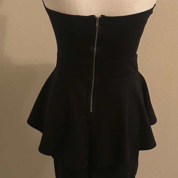 Poof Couture Little Black Cocktail Dress - Picture 5 of 7